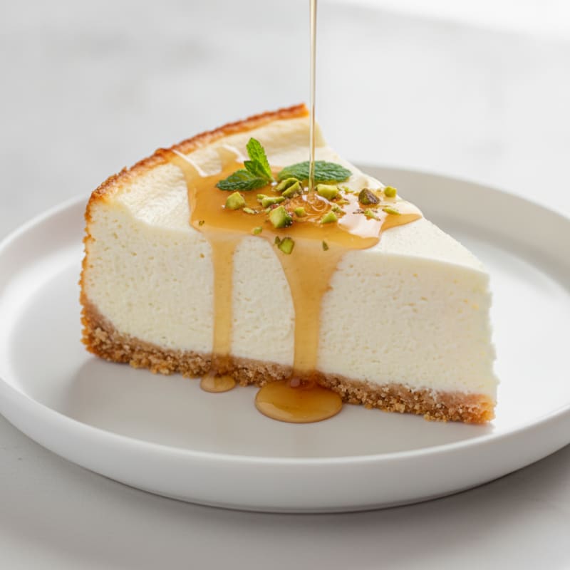 Creamy Greek Yogurt Protein Cheesecake