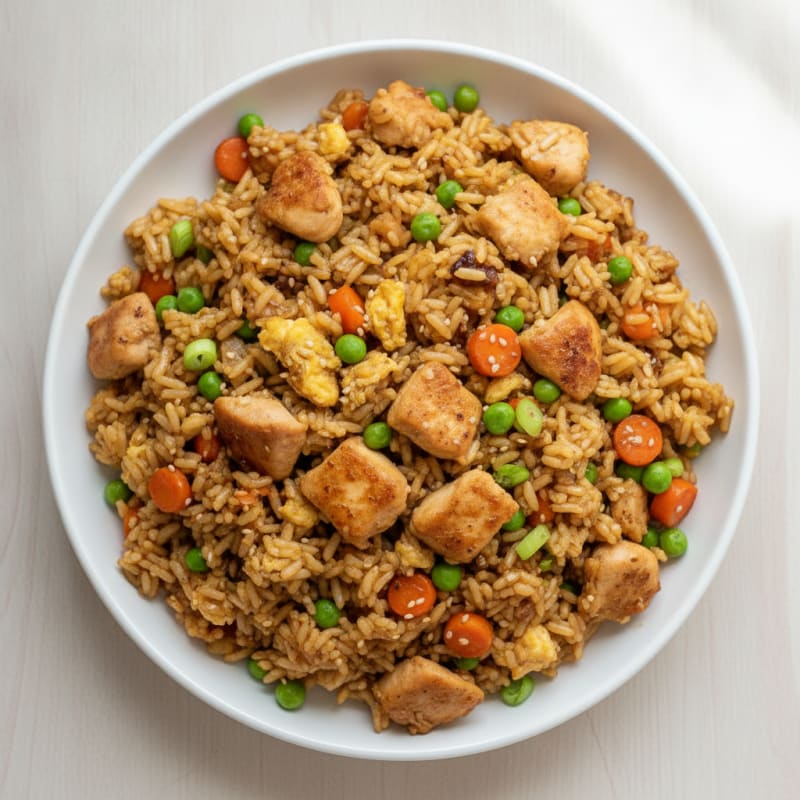 Chicken Fried Rice Skillet