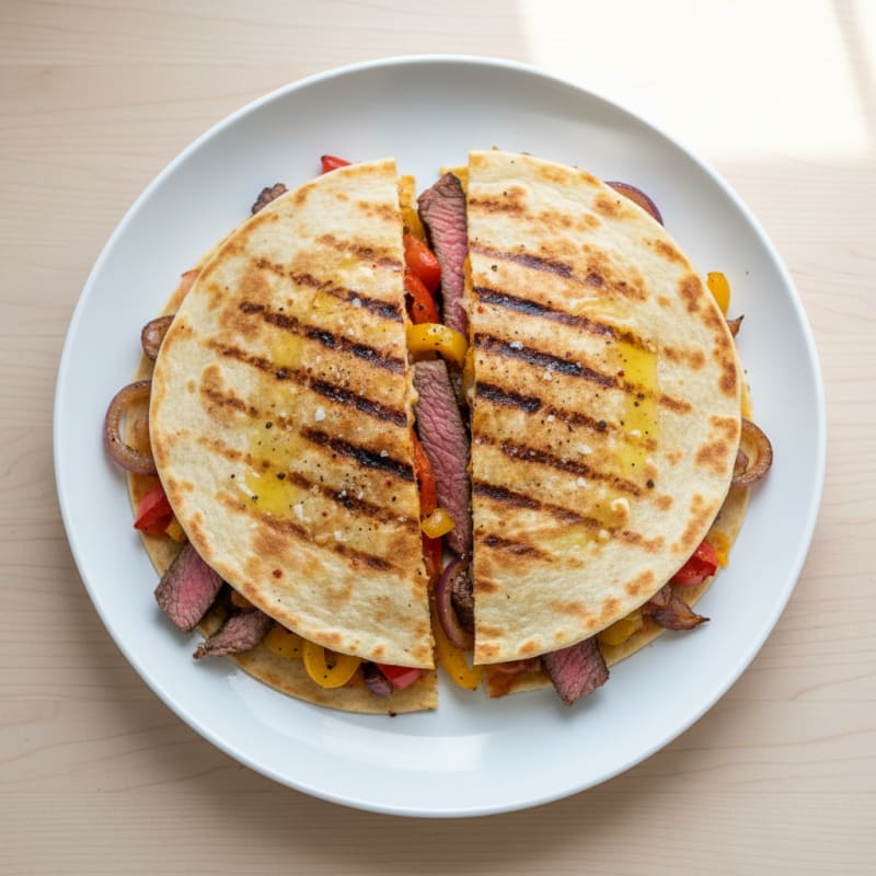 Smoky Grilled Steak Quesadillas