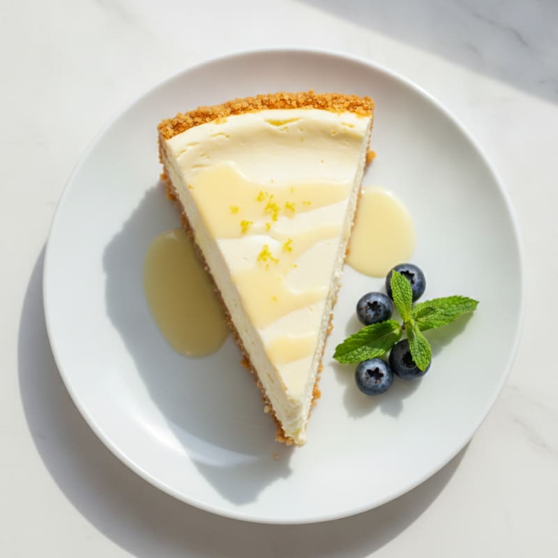 Creamy Greek Yogurt Protein Cheesecake
