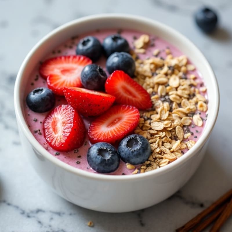 Protein-Packed Vanilla Berry Overnight Oats