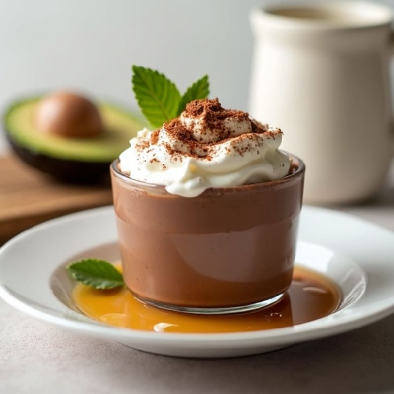 Silky Chocolate Protein Pudding with Greek Yogurt