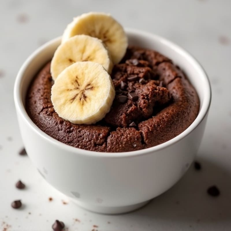 Protein-Rich Double Chocolate Mug Cake