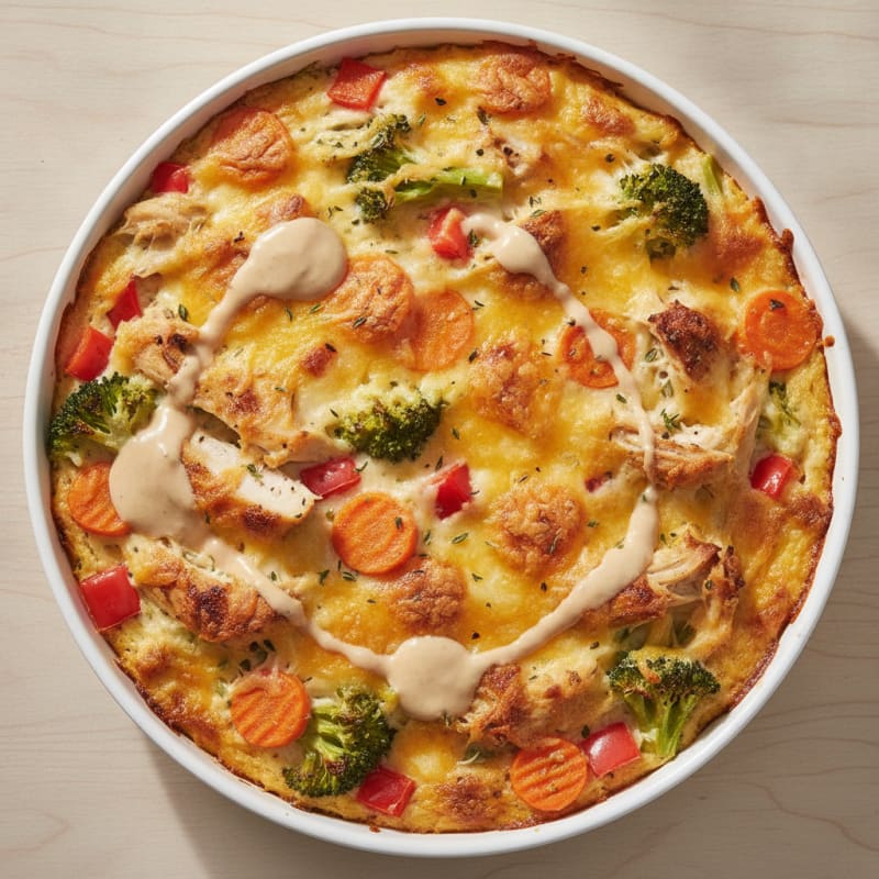 Baked Chicken and Vegetable Casserole