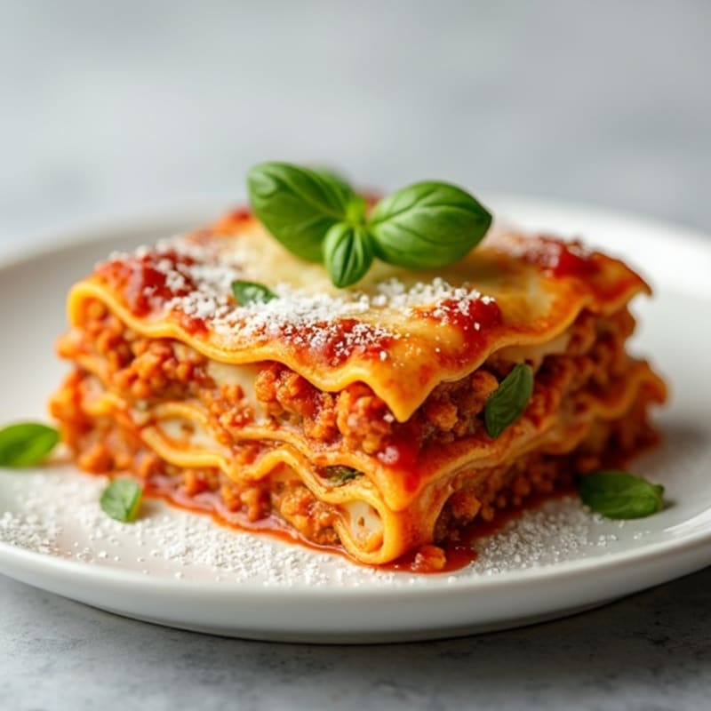 Lean Turkey Zucchini Lasagna