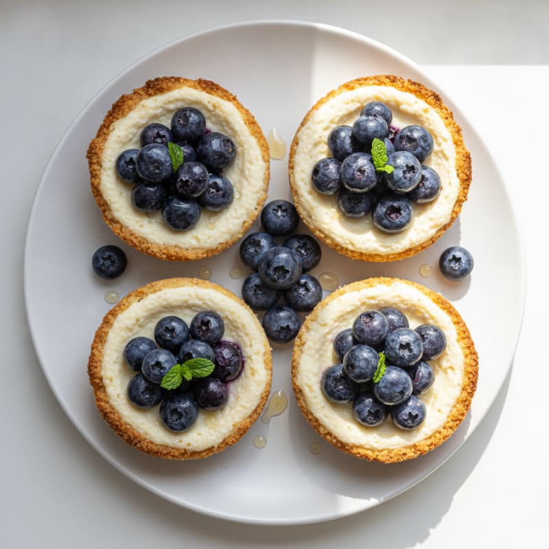 Greek Yogurt Protein Cheesecake Cups