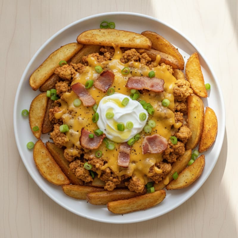 Loaded Bacon Cheese Fries