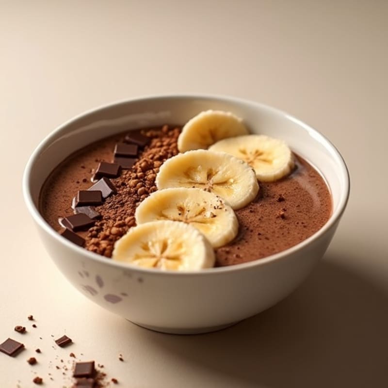Thick & Creamy Chocolate Peanut Butter Smoothie Bowl