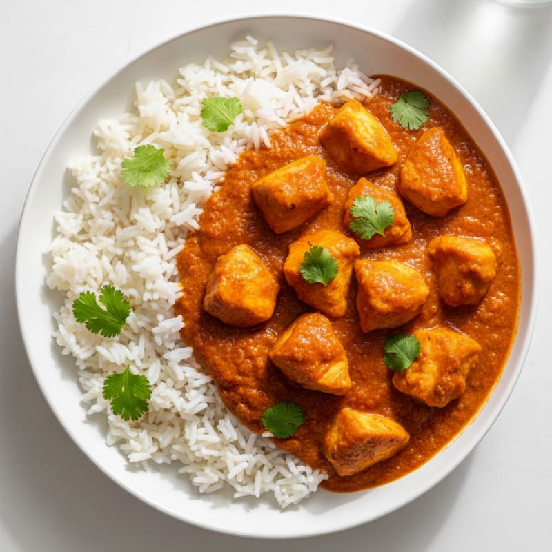 Chicken Tikka Masala with Basmati Rice