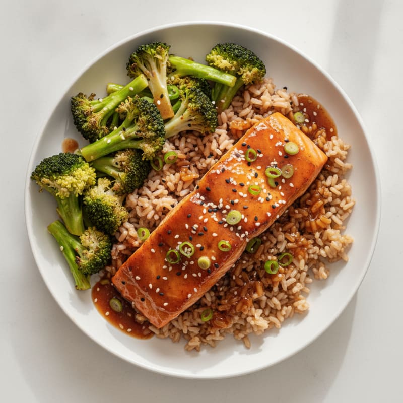 Teriyaki Glazed Salmon