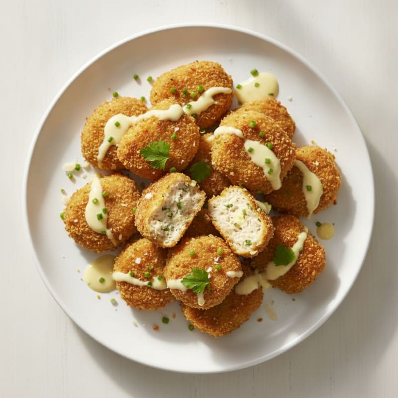 Parmesan Chicken & Egg Baked Nuggets