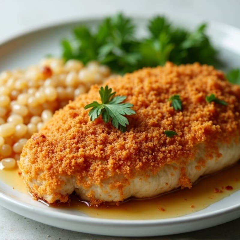 Crispy Baked Honey-Garlic Chicken