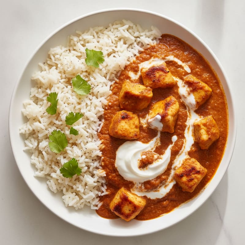 Chicken Tikka Masala with Basmati Rice