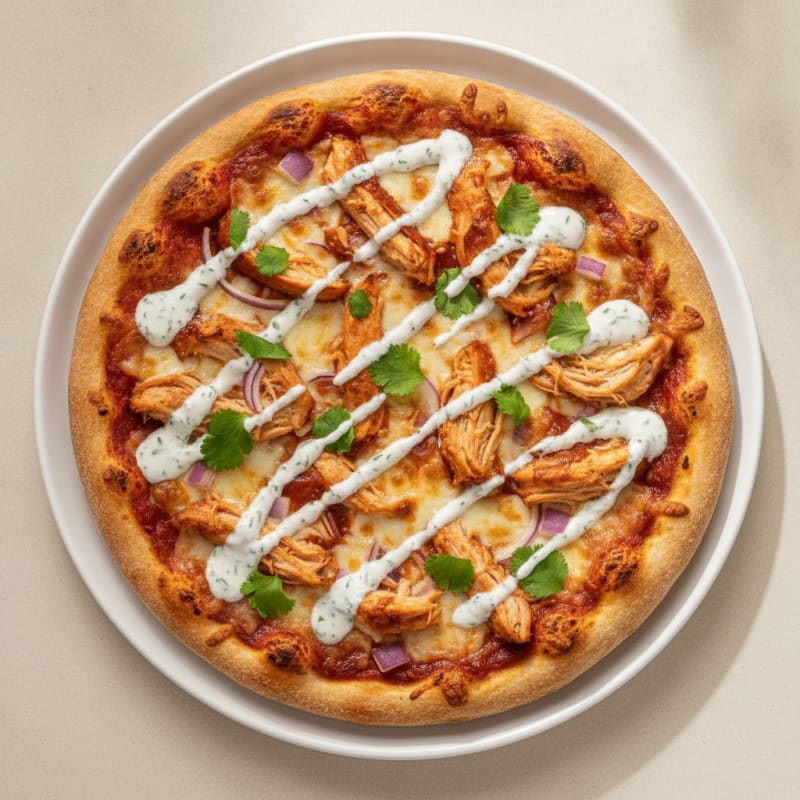 BBQ Ranch Chicken Pizza