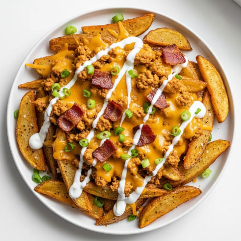 Loaded Bacon Cheddar Fries