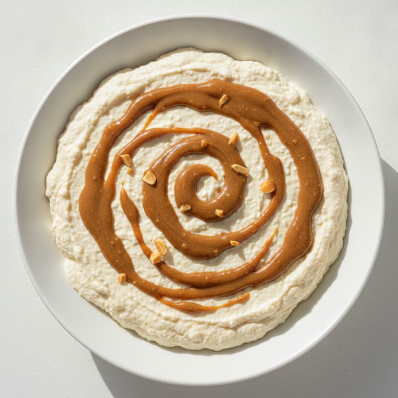 Creamy Vegan Protein Pudding with Almond Butter