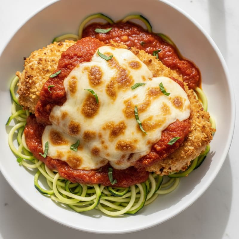 Baked Chicken Parmesan with Marinara