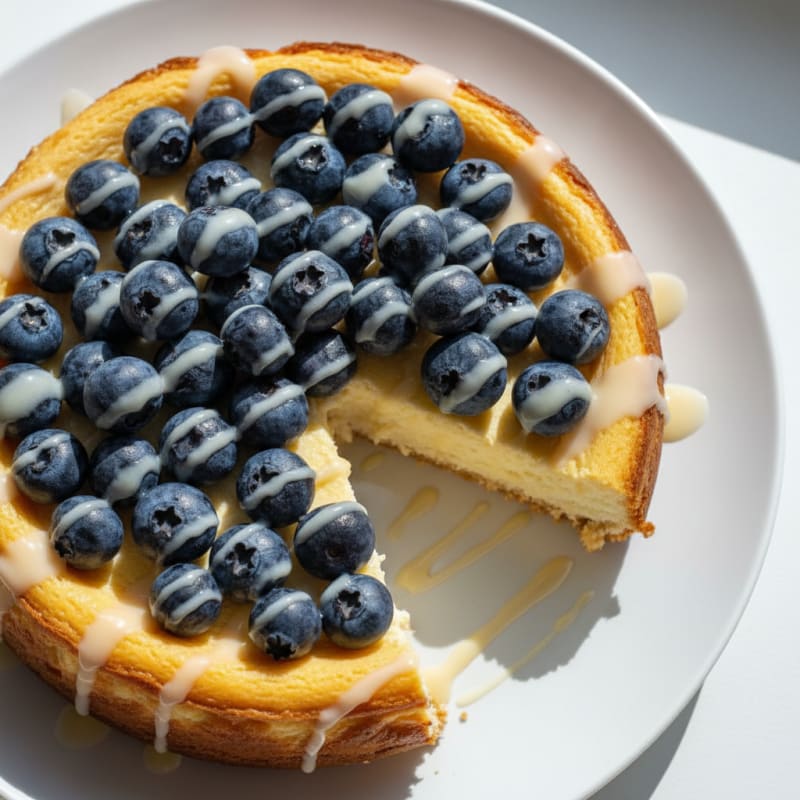 Creamy Greek Yogurt Protein Cheesecake