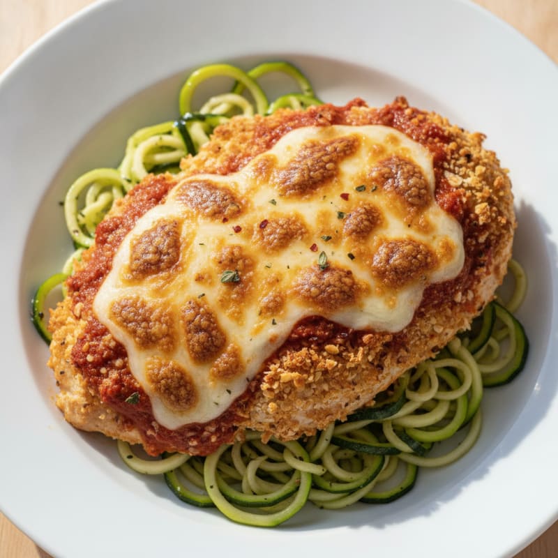Baked Chicken Parmesan with Marinara