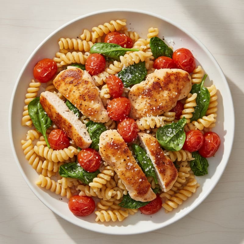 Roasted Cherry Tomato Pasta