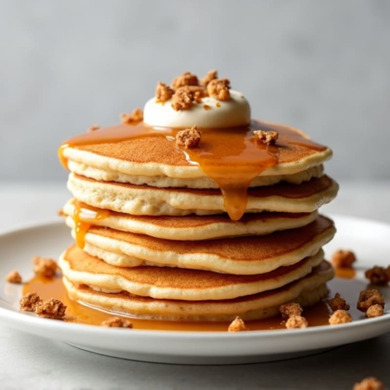 Fluffy Protein-Packed Oat Pancakes