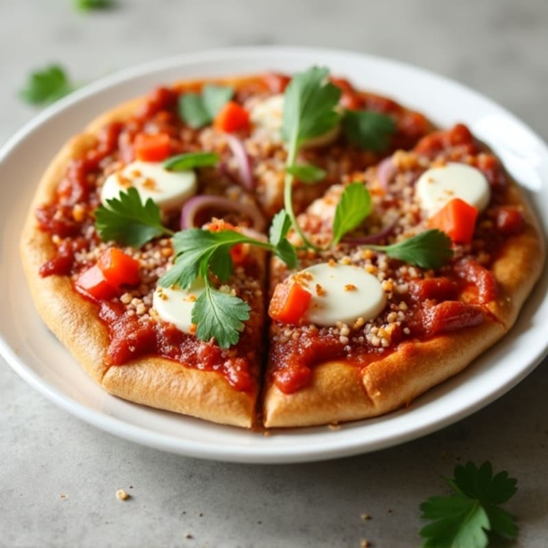 High-Protein BBQ Chicken Pizza