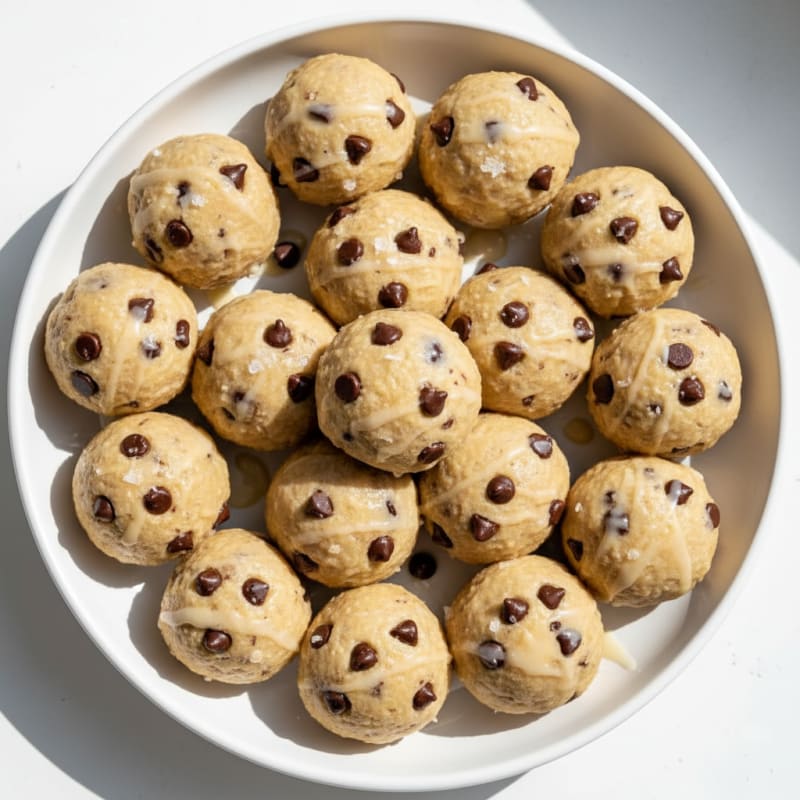 Creamy Vanilla Protein Cookie Dough Bites