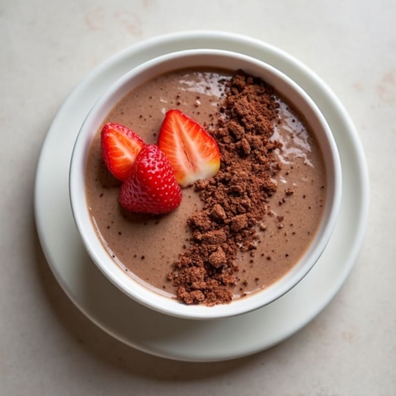 Creamy Chocolate Protein Chia Pudding