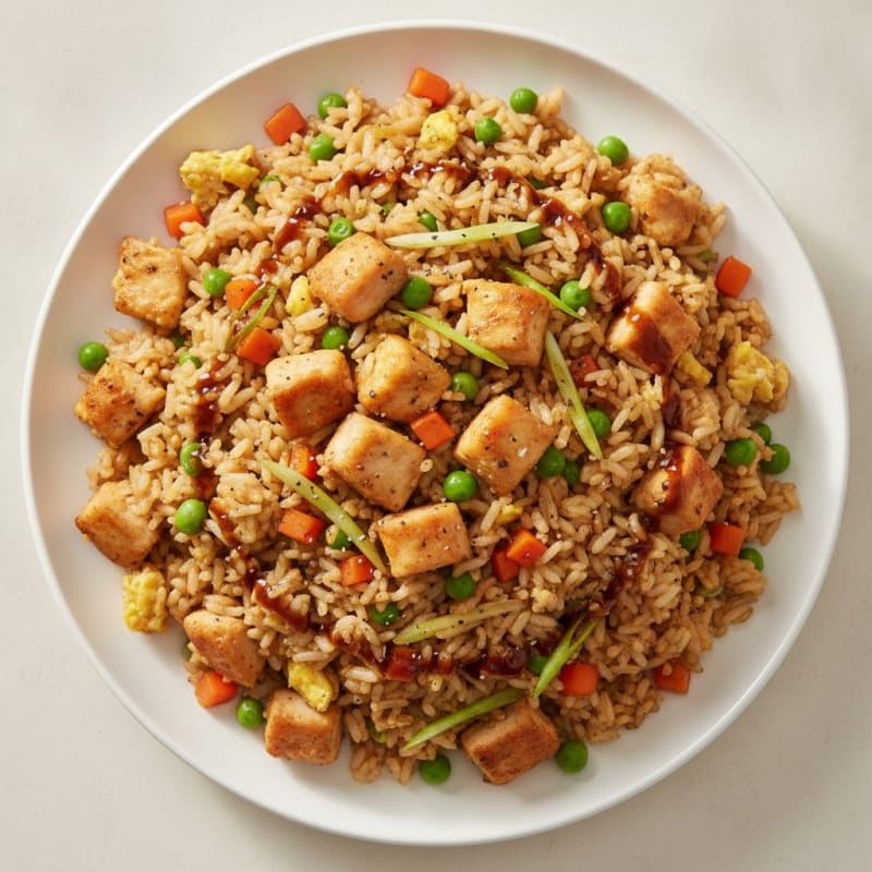 Chicken and Vegetable Fried Rice