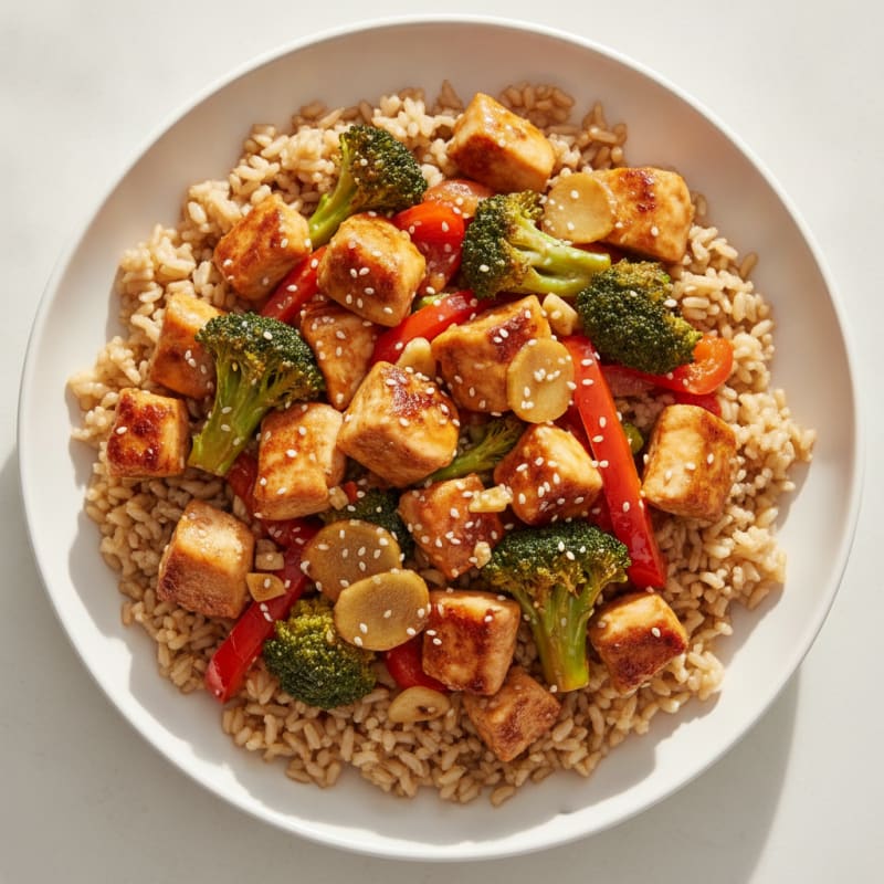 Teriyaki Chicken Stir-Fry with Vegetables