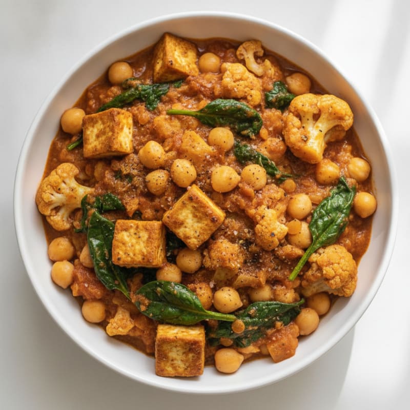 Hearty Chickpea and Vegetable Curry
