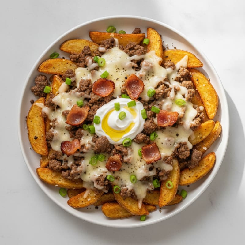 Loaded Bacon Cheddar Fries