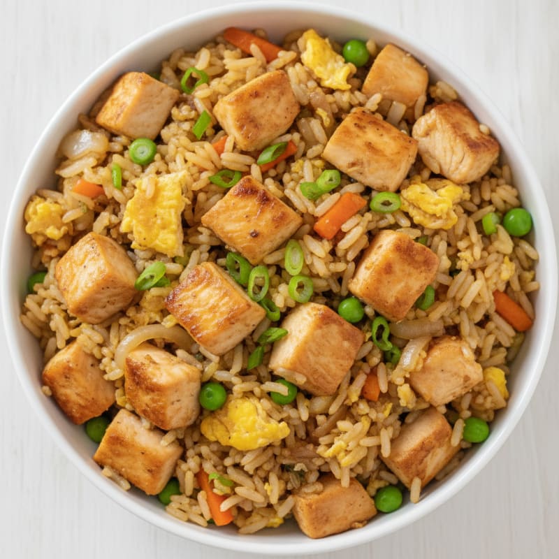 Savory Chicken and Vegetable Fried Rice