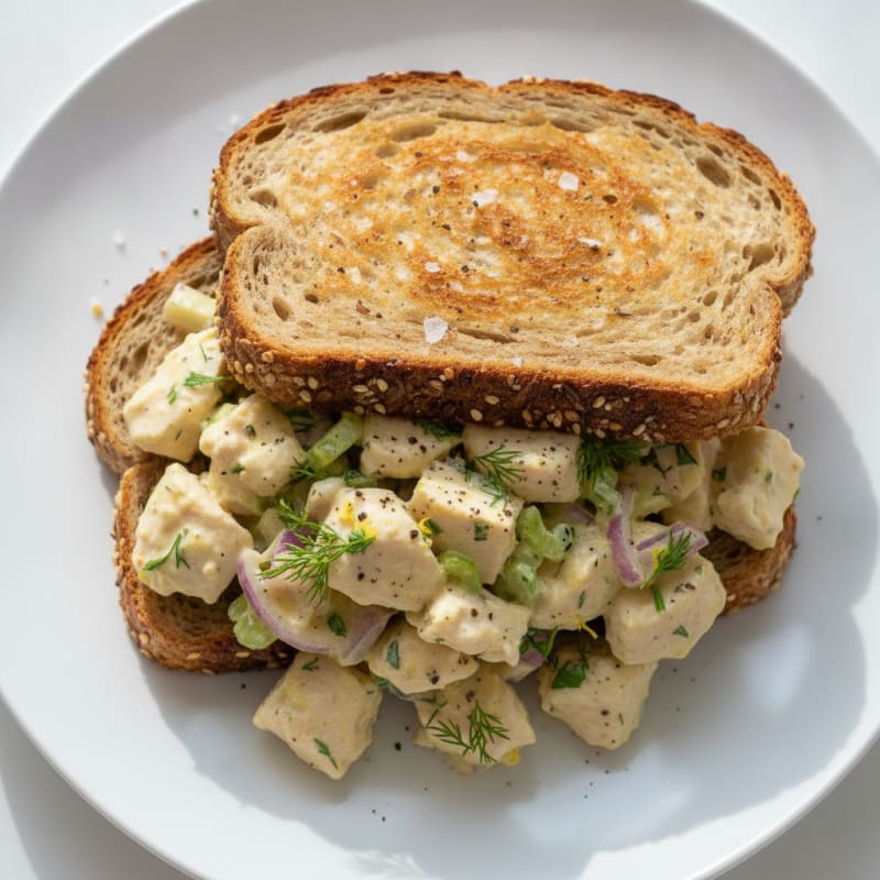 Lemon Herb Chicken Salad Sandwich