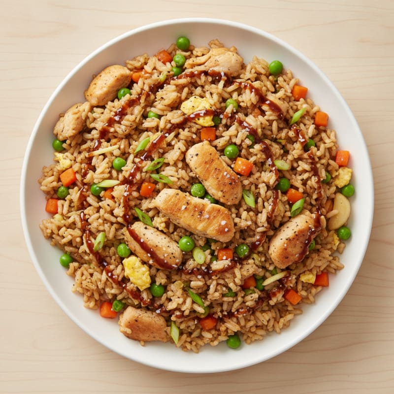 Savory Chicken and Vegetable Fried Rice