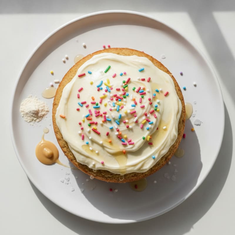 Classic Vanilla Bean Birthday Cake