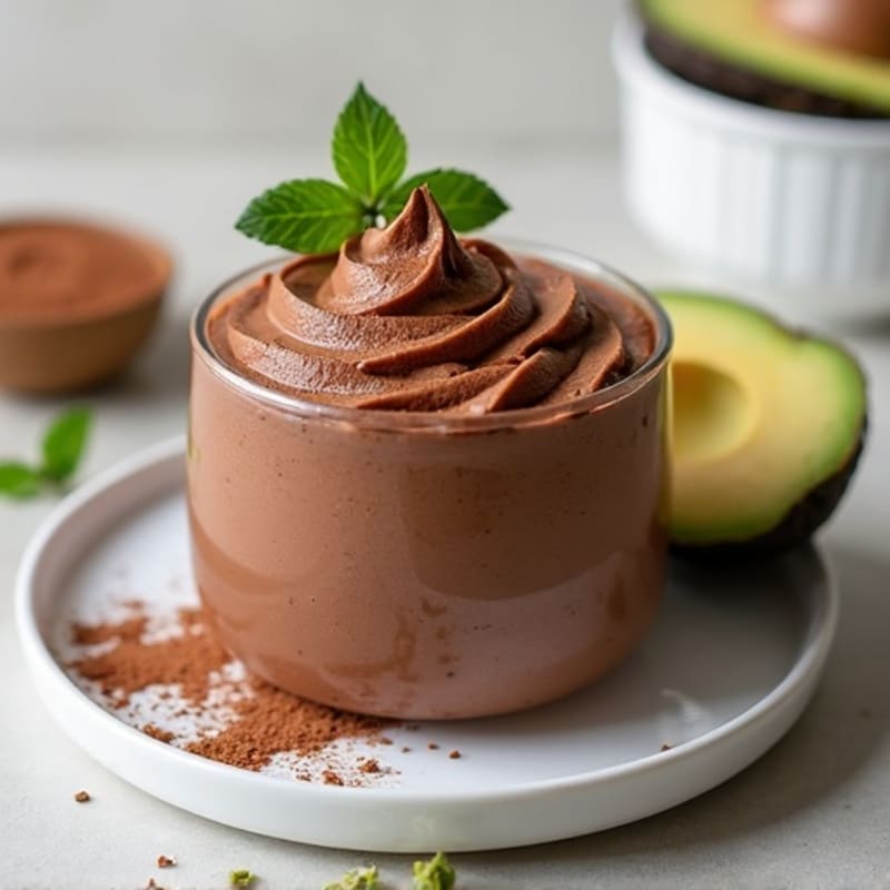Creamy Chocolate Avocado Mousse