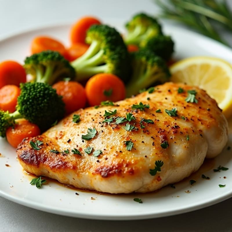 Sheet Pan Lemon Herb Chicken and Crispy Roasted Vegetables
