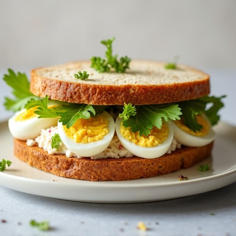 Creamy Chickpea Salad Sandwich
