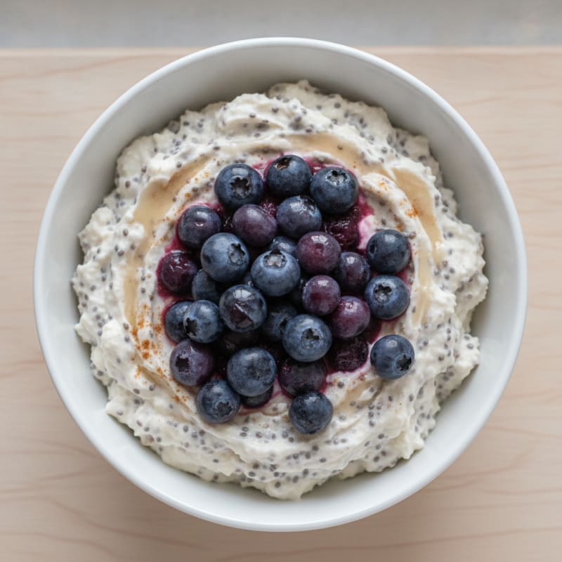 Berry Chia Seed Power Pudding