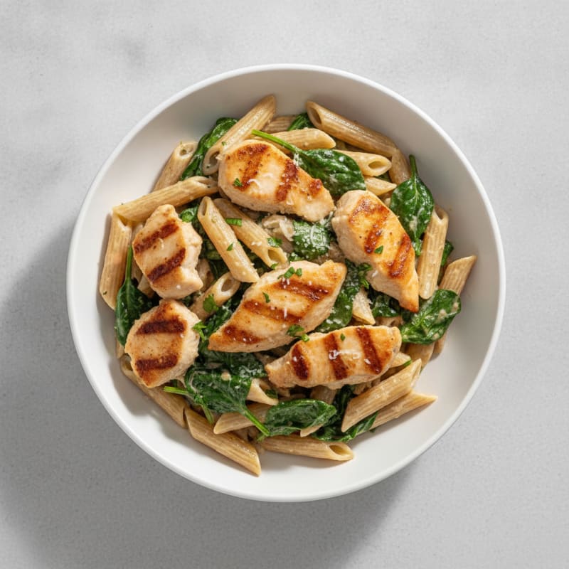 Garlic Parmesan Chicken Pasta