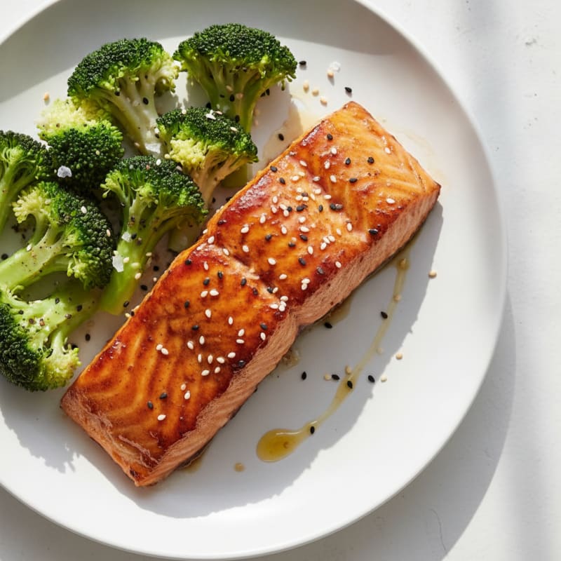 Teriyaki Glazed Salmon