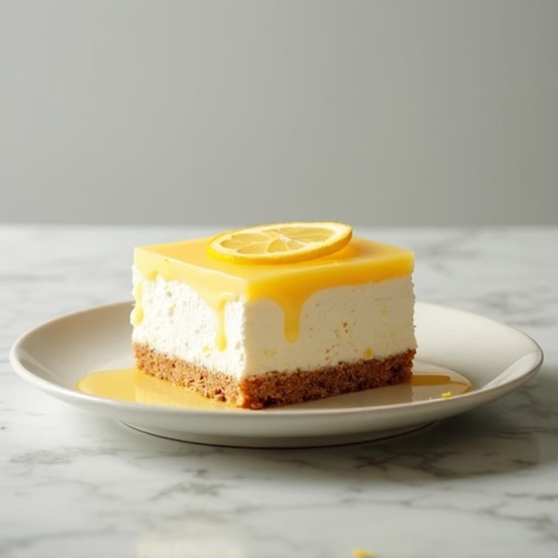 Silky Greek Yogurt Protein Cheesecake