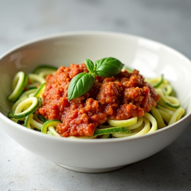 Protein-Packed Turkey and Zucchini Noodle Marinara