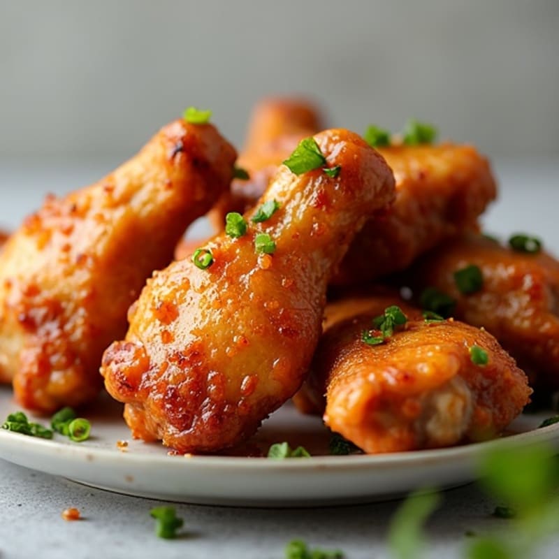 Crispy Baked Honey-Garlic Wings