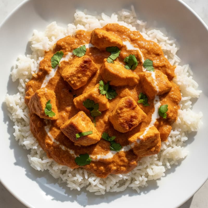 Chicken Tikka Masala with Basmati Rice