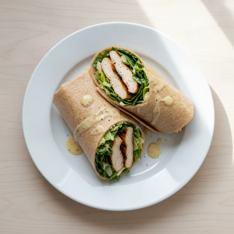 Chicken Caesar Salad Wrap