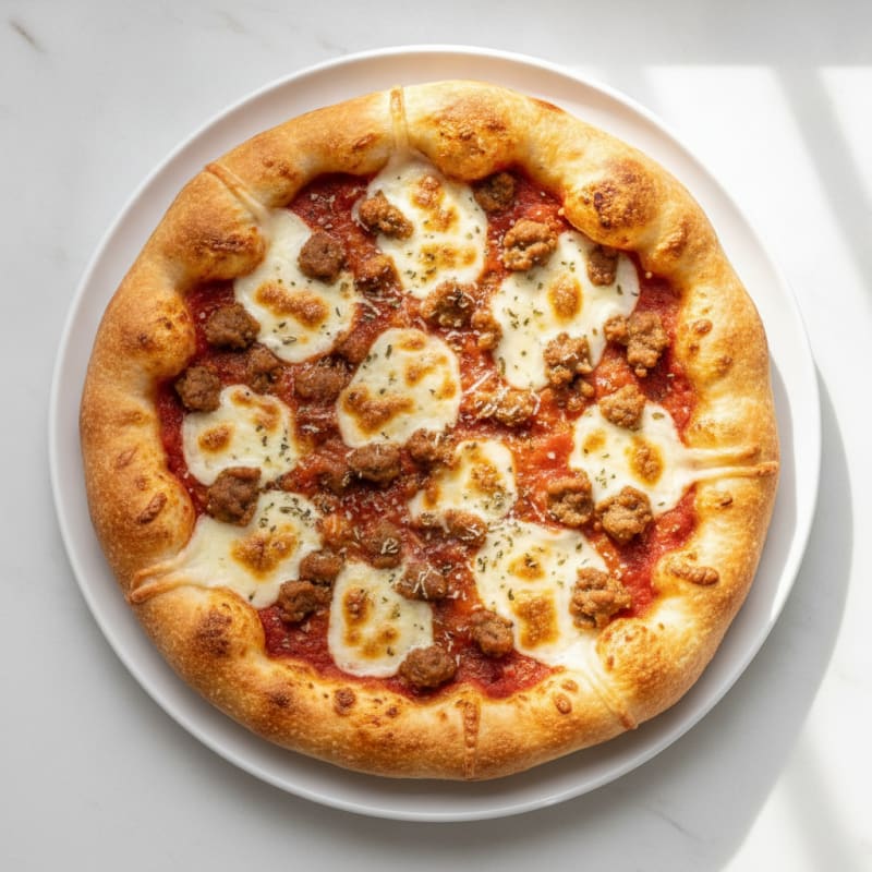Stuffed Crust Pepperoni Pizza