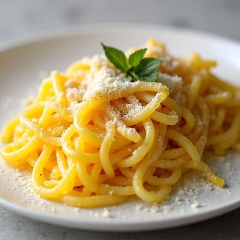 Creamy Three-Cheese Baked Spaghetti Squash