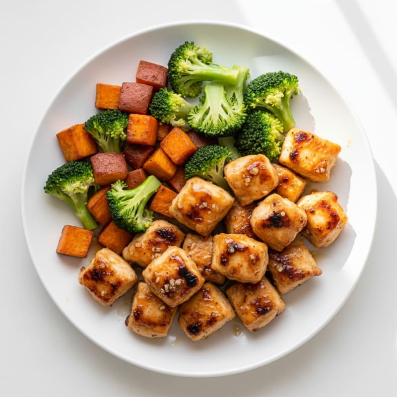 Honey-Garlic Grilled Chicken Nuggets